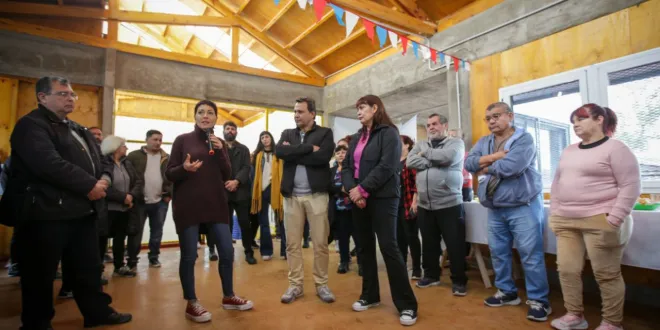 Centro Comunitario San Francisco de Asís: La intendenta y el obispo inauguraron la obra de ampliación