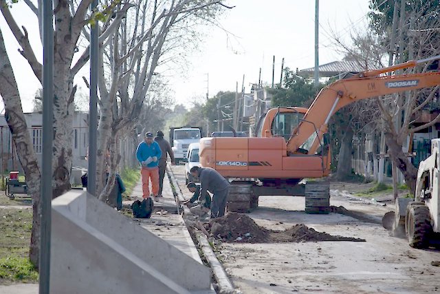 Etapa final para la pavimentación de 28 cuadras en el barrio La Unión