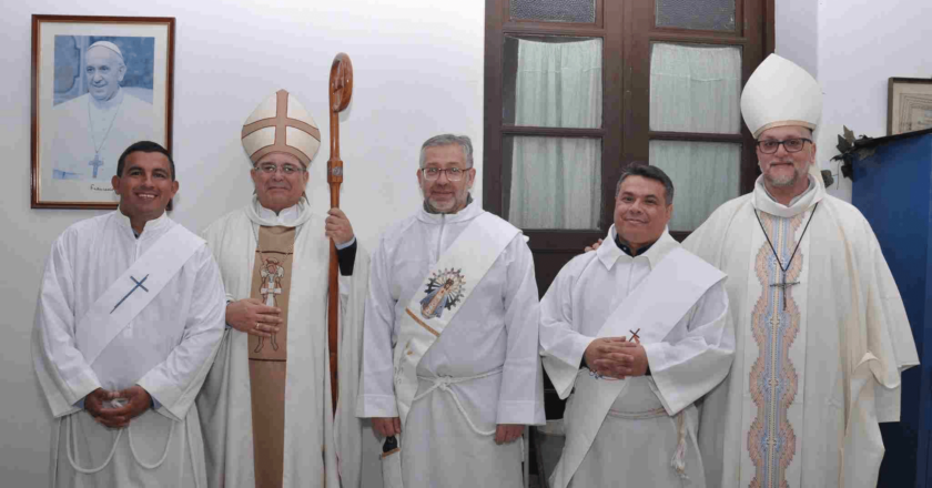 Celebración en la Catedral de Quilmes: El obispo ordenó tres nuevos sacerdotes