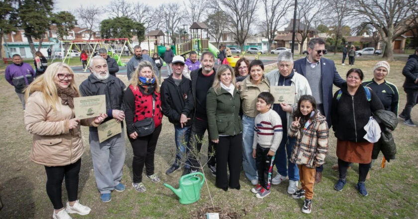 Inauguraron nuevos juegos en la plaza “Héroes de Malvinas”