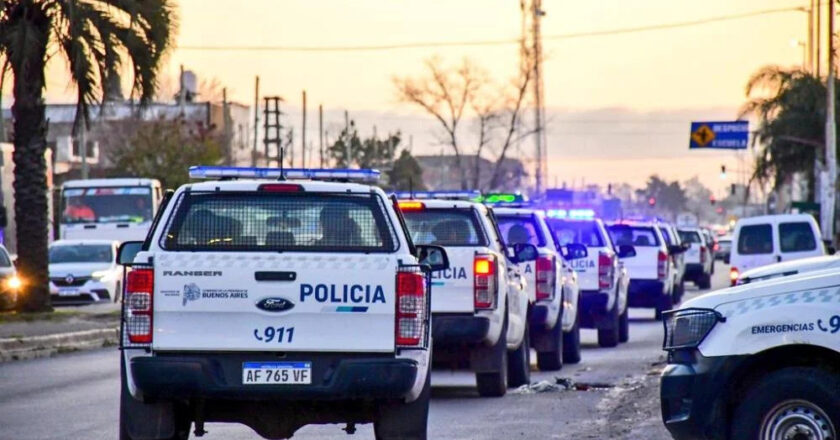 Megaoperativo de seguridad conjunto entre Quilmes, Varela y Brown