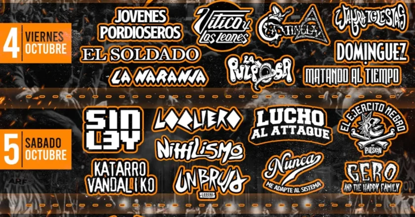 El line up completo del Solano Rock 2024