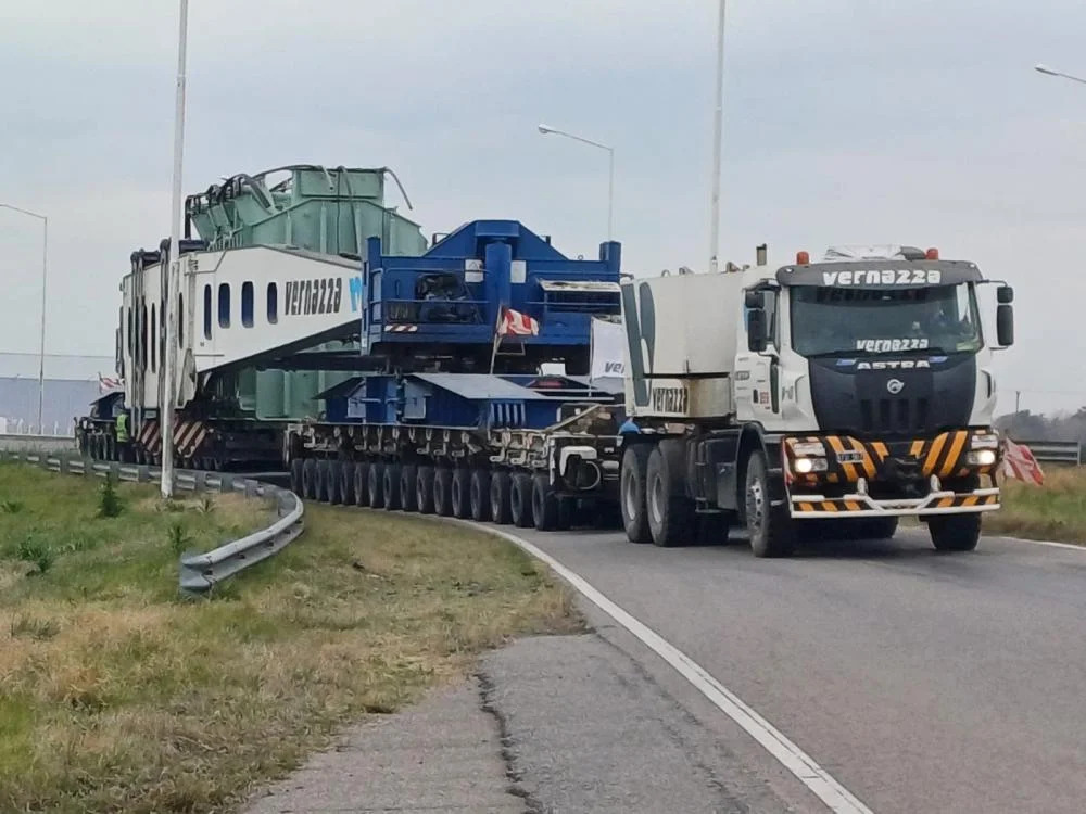 Modificación en el tránsito por traslado de megaestructura