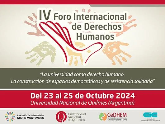 Llega el “IV Foro Internacional de DDHH” de la UNQ con la presencia de Zaffaroni y Perez Esquivel