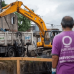 El Municipio continúa con las tareas de limpieza en arroyos