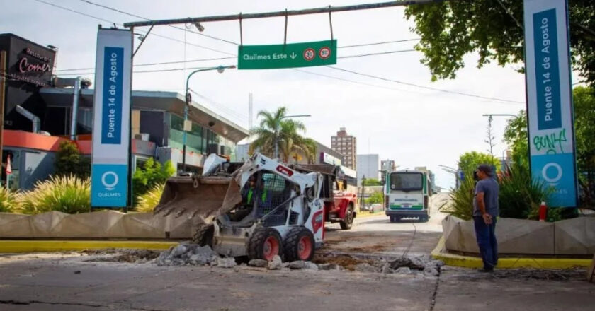 Avanza el Plan de Bacheo con hormigón en calles y avenidas