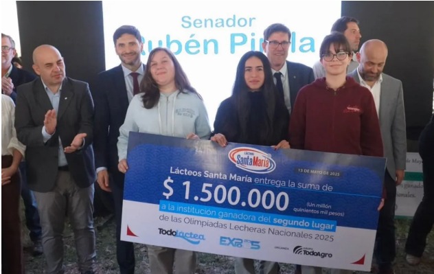 Alumnas quilmeñas obtuvieron el segundo lugar en las Olimpíadas Lecheras