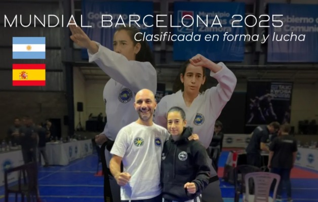 Clasificó al Mundial de Taekwondo en Barcelona y busca apoyo para representar a la Argentina