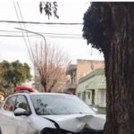 Choque múltiple en Quilmes Oeste