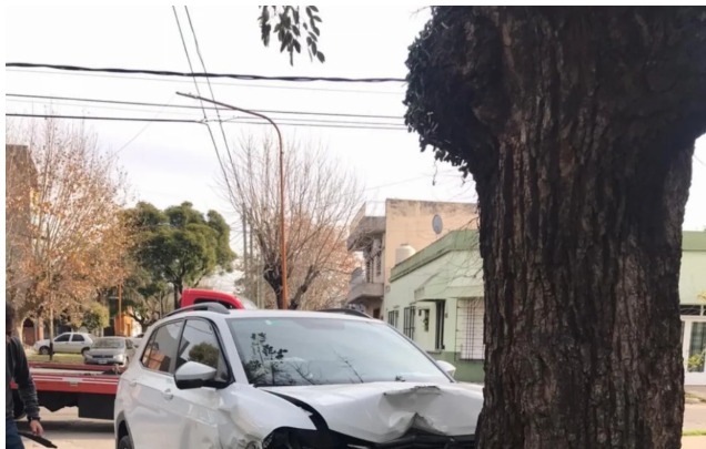 Choque múltiple en Quilmes Oeste