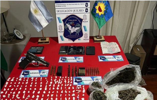 Golpe al narcotráfico: Decomisaron más de 3.5 kg de droga