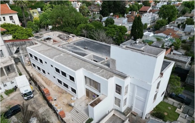 Avanza el nuevo pabellón de pediatría del Hospital Iriarte