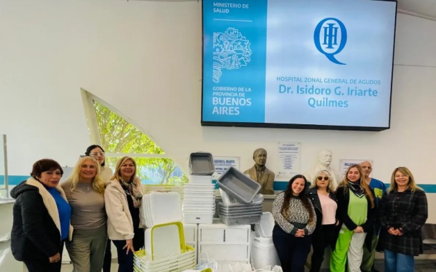 La Cooperadora del Hospital de Quilmes realizó una importante entrega de insumos biomédicos para quirófano