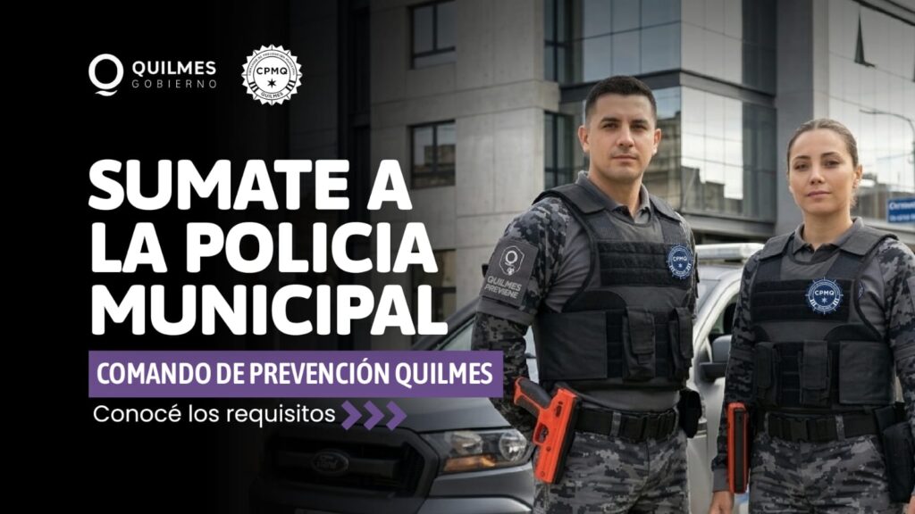 QUILMES LANZA SU COMANDO DE PREVENCIÓN MUNICIPAL