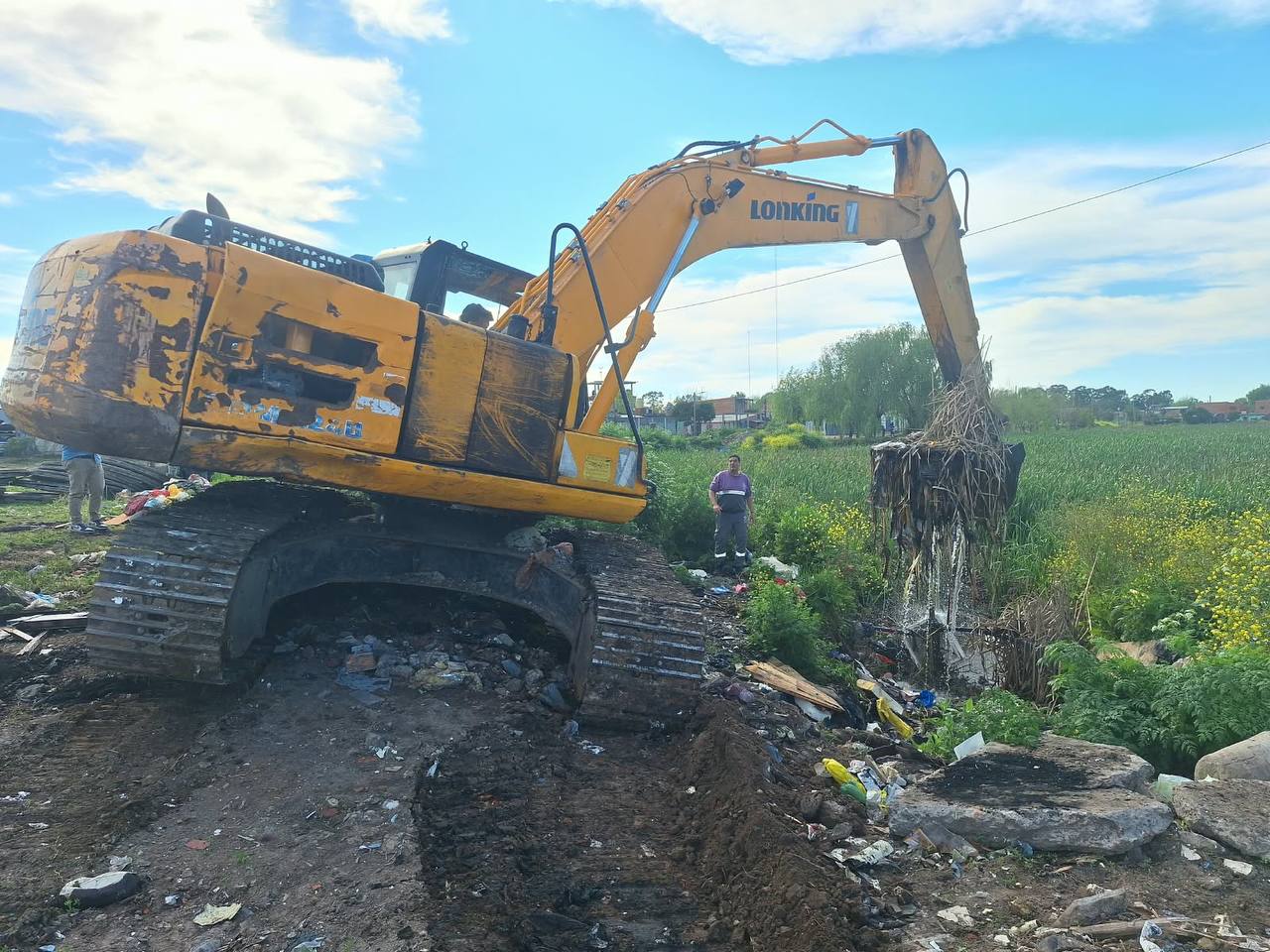 EL MUNICIPIO REALIZA TRABAJOS DE LIMPIEZA FRENTE AL ALERTA DE TORMENTAS