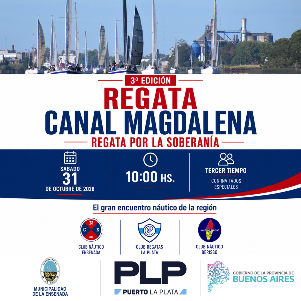 La Regata Canal Magdalena vuelve a unir deporte, comunidad y soberanía en el Río de la Plata